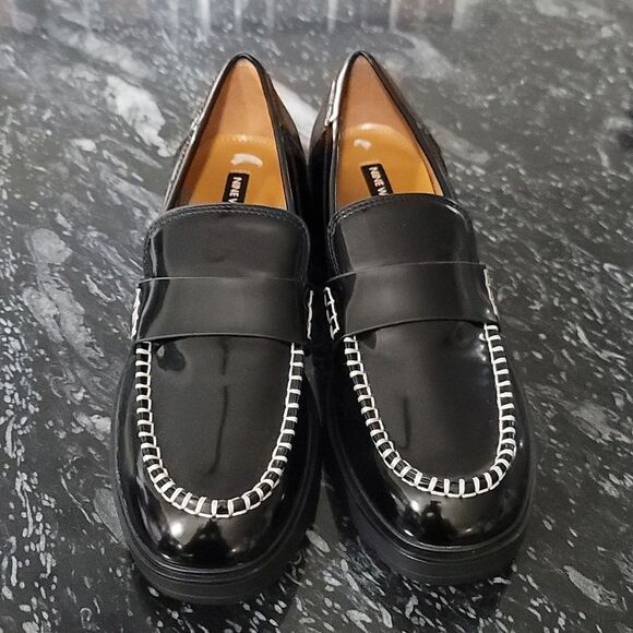 BRAND NEW NINE WEST WOMEN'S KIPLA SLIP-ON LUG SOLE CASUAL LOAFER - Picture 3 of 15